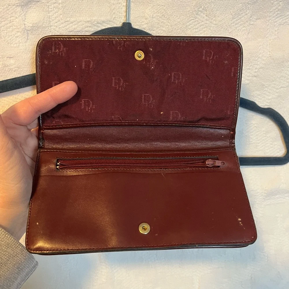 Dior Deep Red Wallet - REHAB PIECE